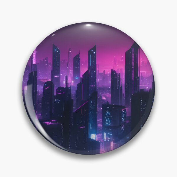 Item preview, Cyberpunk City Skyline designed and sold by papi1998.