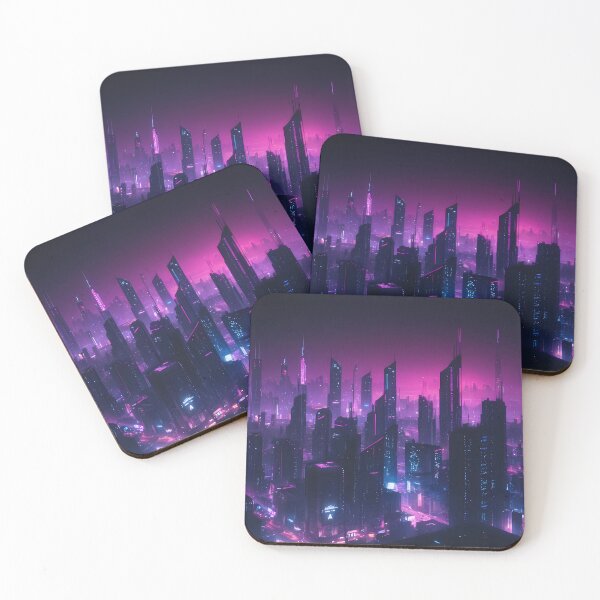 Item preview, Cyberpunk City Skyline designed and sold by papi1998.