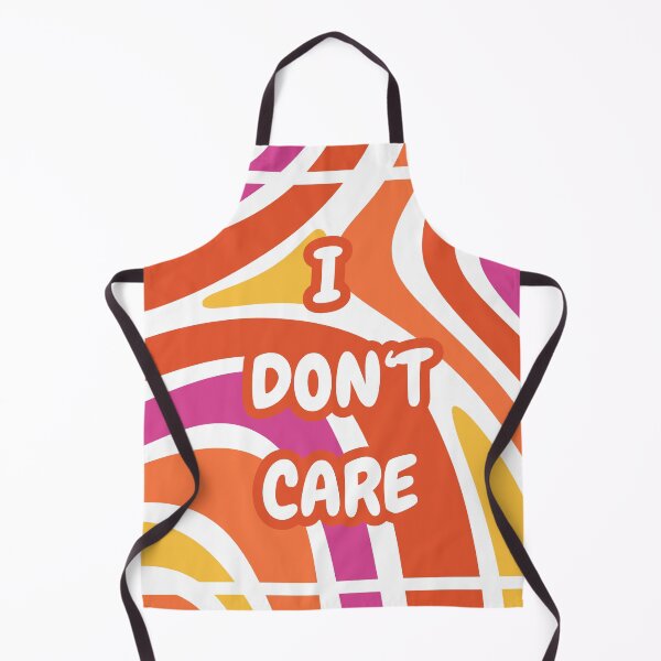 Item preview, I don't care, colorful graphics, colorful stripes designed and sold by silent-violin.