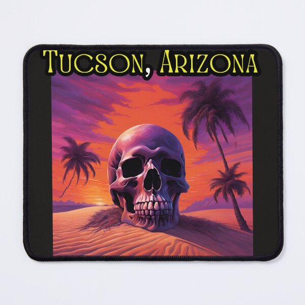 Item preview, Tucson Arizona Sand Skull, City Pride designed and sold by FroggyFly Designs.