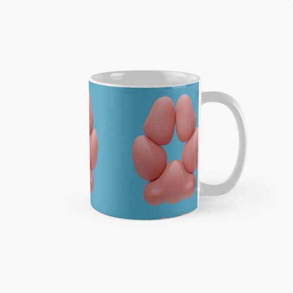 Item preview, Fox-styled 3D Pawpad Design (Pink) designed and sold by Daymusik.