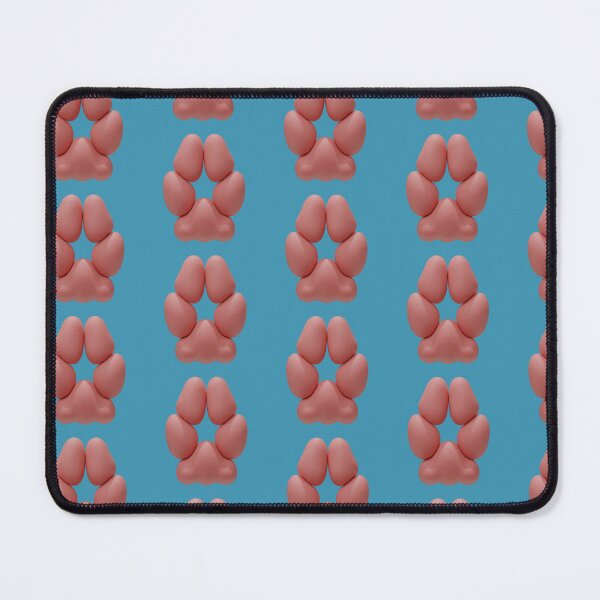 Item preview, Fox-styled 3D Pawpad Design (Pink) designed and sold by Daymusik.