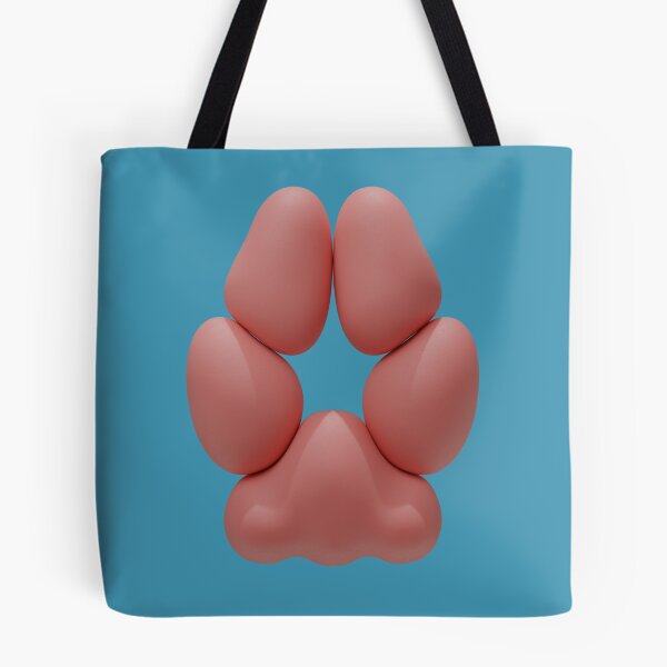 Item preview, Fox-styled 3D Pawpad Design (Pink) designed and sold by Daymusik.