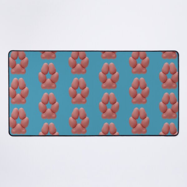 Item preview, Fox-styled 3D Pawpad Design (Pink) designed and sold by Daymusik.