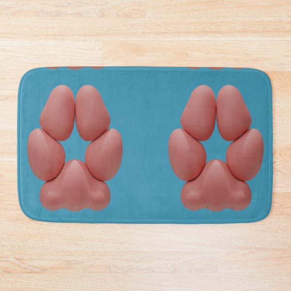 Item preview, Fox-styled 3D Pawpad Design (Pink) designed and sold by Daymusik.