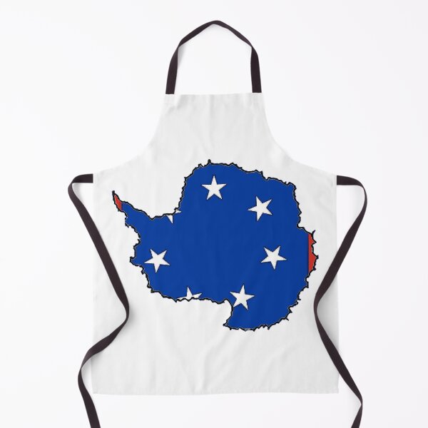 Item preview, Antarctica Map with Antarctic Flag designed and sold by Havocgirl.