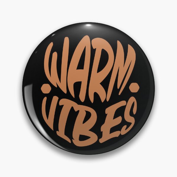Item preview, Typography Design Warm Vibes designed and sold by herocloth.