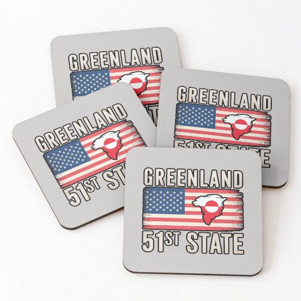 Item preview, Greenland 51st State  designed and sold by WoodburyLake.