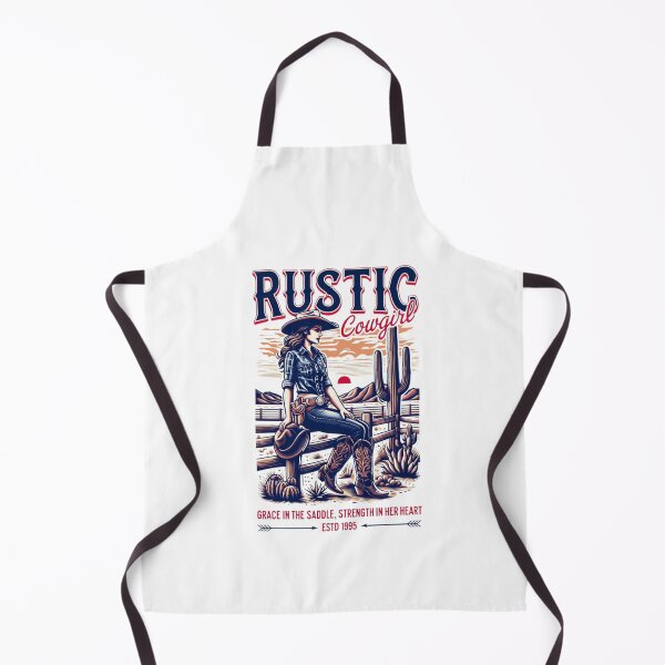 Item preview, Rustic Cowgirl Aesthetic - Western Style Vintage Design designed and sold by Colorful-Garden.