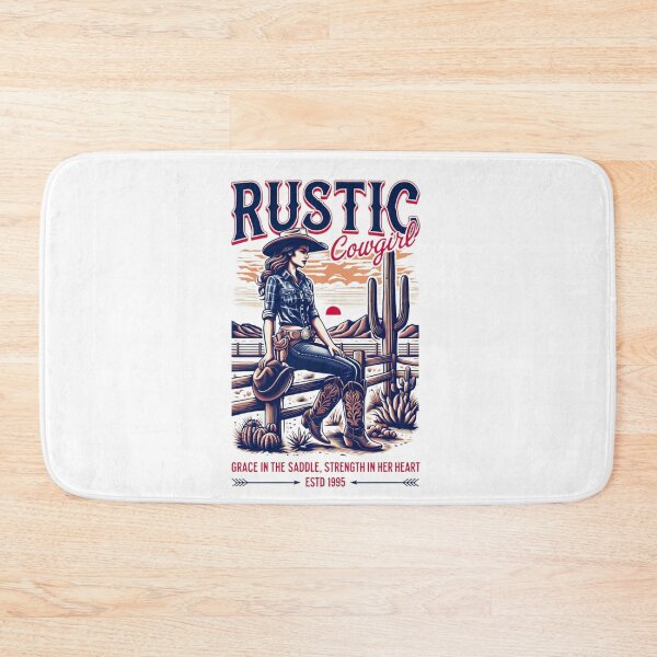 Item preview, Rustic Cowgirl Aesthetic - Western Style Vintage Design designed and sold by Colorful-Garden.