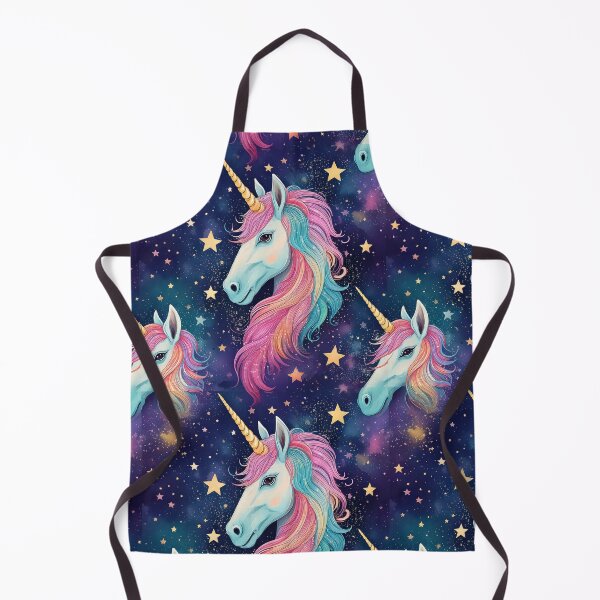 Item preview, Unicorn and stars on a galaxy themed background designed and sold by Designbes.