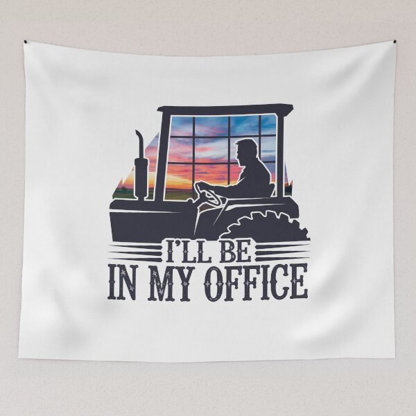 Item preview, I'll Be In My Office, Farm Window Design designed and sold by Peter Stawicki.