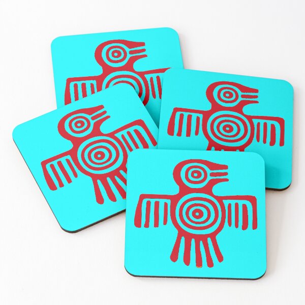 Item preview, Native American Inspired Thunderbird Red designed and sold by Havocgirl.