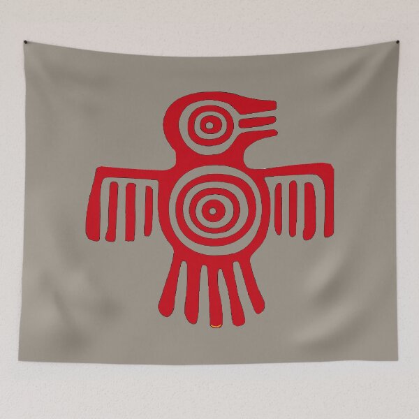 Item preview, Native American Inspired Thunderbird Red designed and sold by Havocgirl.