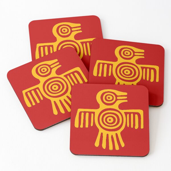 Item preview, Native American Inspired Thunderbird Golden Yellow designed and sold by Havocgirl.