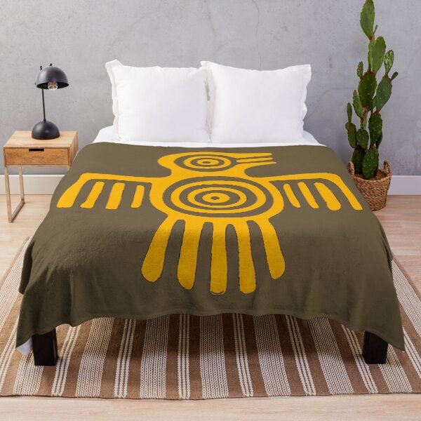 Item preview, Native American Inspired Thunderbird Golden Yellow designed and sold by Havocgirl.