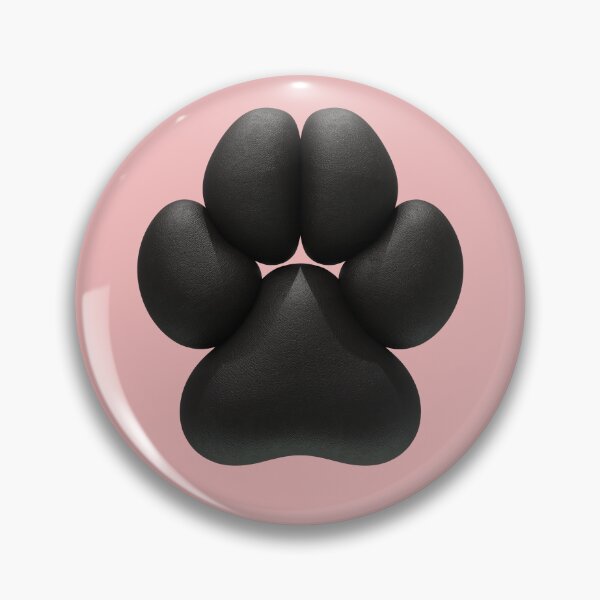 Item preview, Hyena-styled 3D Pawpad Design (Black) designed and sold by Daymusik.