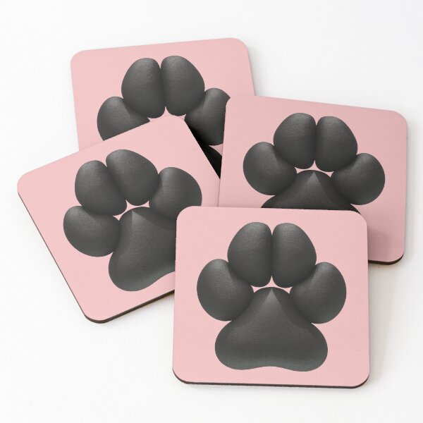 Item preview, Hyena-styled 3D Pawpad Design (Black) designed and sold by Daymusik.