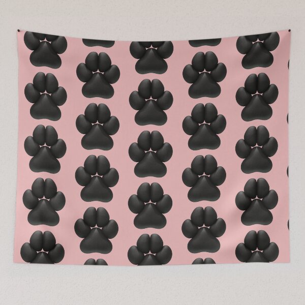 Item preview, Hyena-styled 3D Pawpad Design (Black) designed and sold by Daymusik.
