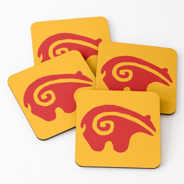 Item preview, Native American Inspired Bear Red designed and sold by Havocgirl.