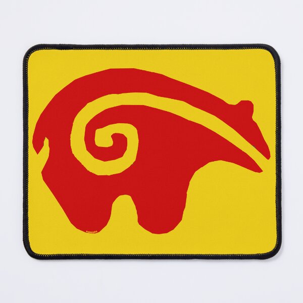 Item preview, Native American Inspired Bear Red designed and sold by Havocgirl.