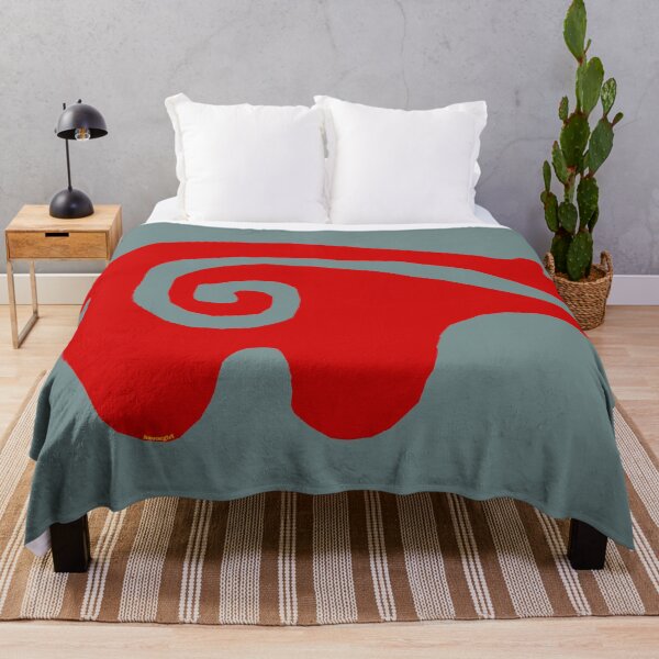 Item preview, Native American Inspired Bear Red designed and sold by Havocgirl.