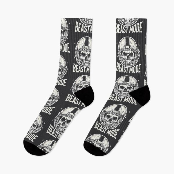 Item preview, Beast Mode Football Skull designed and sold by CreepyCornerArt.