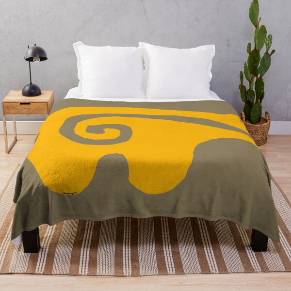 Item preview, Native American Inspired Bear Golden Yellow designed and sold by Havocgirl.