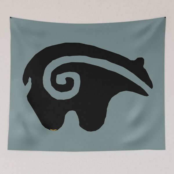 Item preview, Native American Inspired Bear Black designed and sold by Havocgirl.