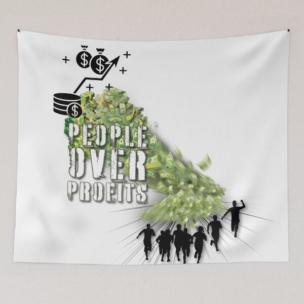 Item preview, People Over Profits designed and sold by EverAfterCC.