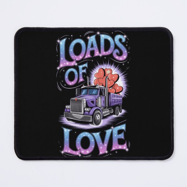 Item preview, Loads of Love - Magic Truck with Hearts designed and sold by TrippyBunnyShop.
