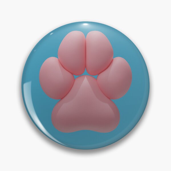 Item preview, Hyena-styled 3D Pawpad Design (Pink) designed and sold by Daymusik.