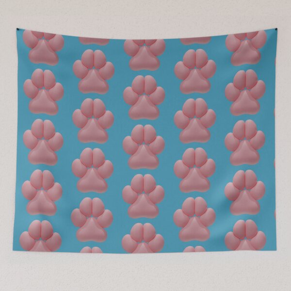 Item preview, Hyena-styled 3D Pawpad Design (Pink) designed and sold by Daymusik.