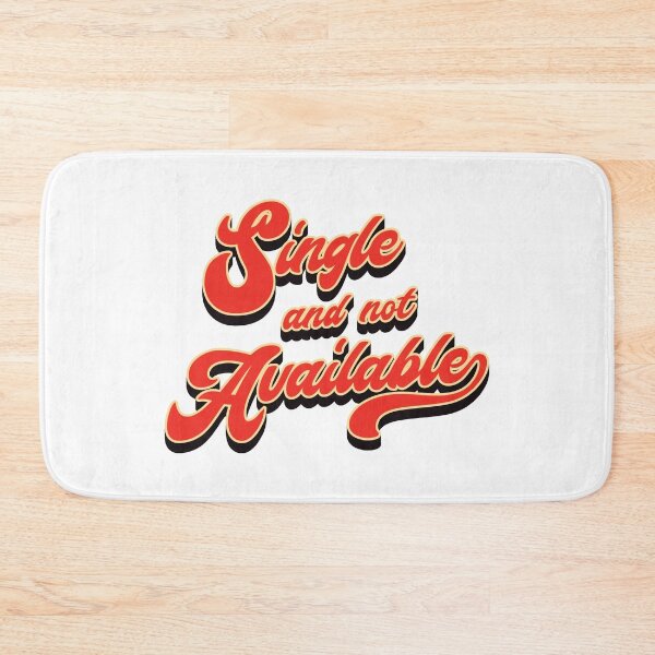 Item preview, Single And Not Available - Anti Valentines designed and sold by Whimsical  Thinker.