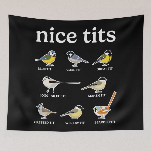 Item preview, Nice Tits Bird Watching Funny Birdwatcher designed and sold by RareBunny.