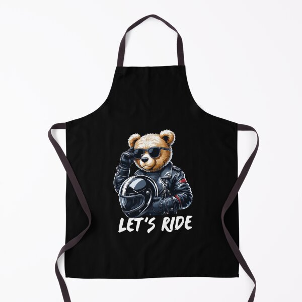 Item preview, Playful Teddy Bear in Leather Jacket with Sunglasses - Let's Ride Vibes designed and sold by Colorful-Garden.