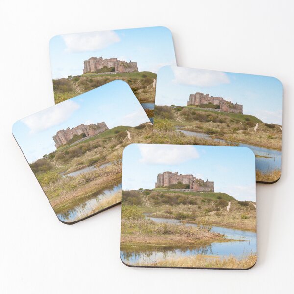 Item preview, The Majestic Bamburgh Castle on a Hill  designed and sold by David Patterson.