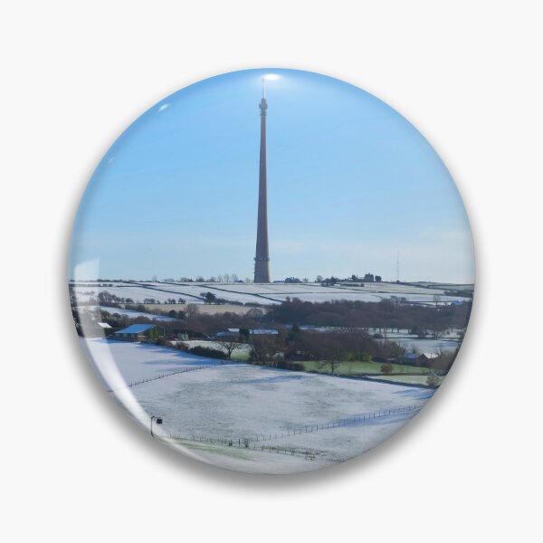 Item preview, Emley Moor Mast Winter designed and sold by Alisonchambers2.