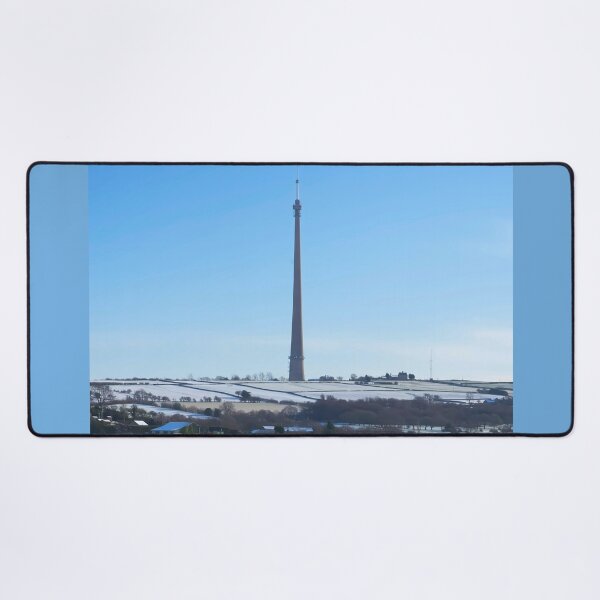 Item preview, Emley Moor Mast Winter designed and sold by Alisonchambers2.