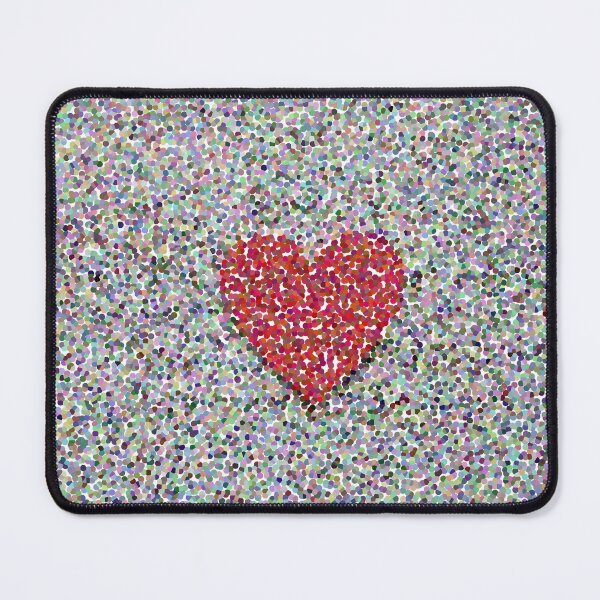 Item preview, Single Red Love Heart With Spots designed and sold by KeksWorkroom.