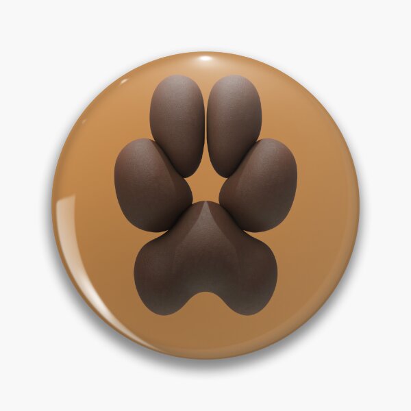 Item preview, Jackal-styled 3D Pawpad Design (Brown) designed and sold by Daymusik.