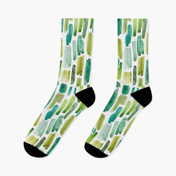 Item preview, Manchas verdes abstractas modernas designed and sold by Natallia Leanovich.