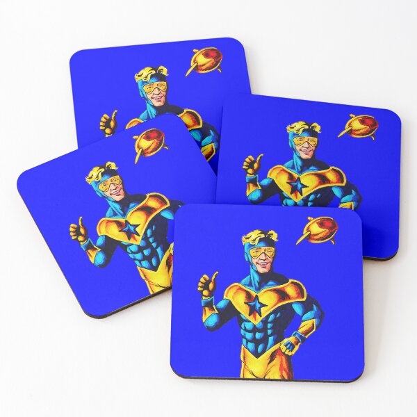 Item preview, Booster Gold and Skeets designed and sold by fierywolfdesign.