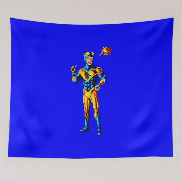 Item preview, Booster Gold and Skeets designed and sold by fierywolfdesign.
