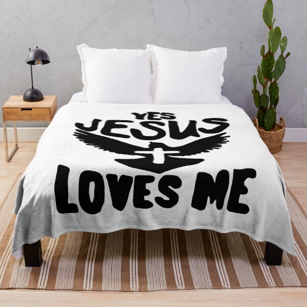 Item preview, Yes Jesus Loves Me; designed and sold by StickerApe.