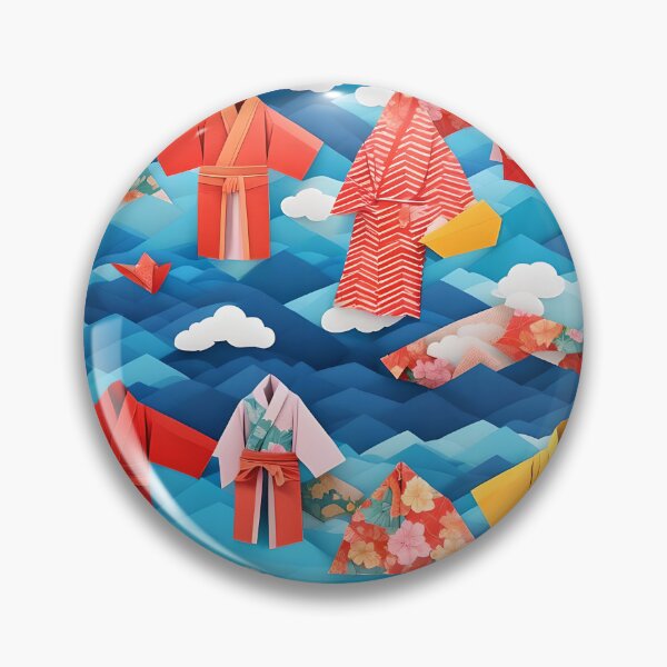 Item preview, Origami Art - Grace in Tradition: The Beauty of Japanese Kimonos designed and sold by ArtfulFolds.