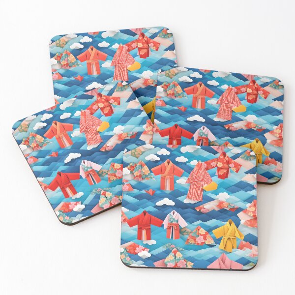 Item preview, Origami Art - Grace in Tradition: The Beauty of Japanese Kimonos designed and sold by ArtfulFolds.