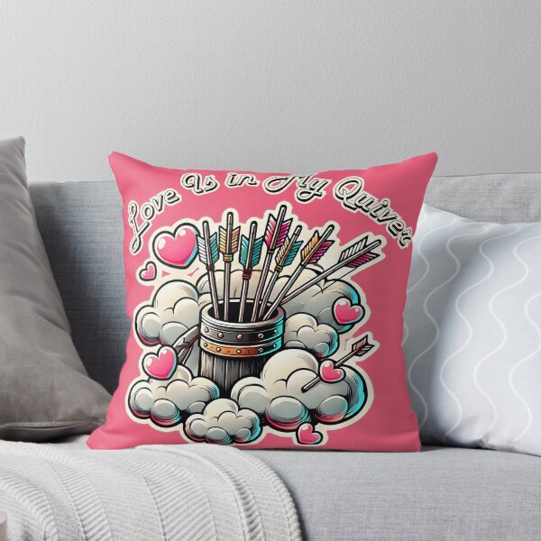 Item preview, Love Is in My Quiver - Whimsical Archery Love Design designed and sold by Dantin.