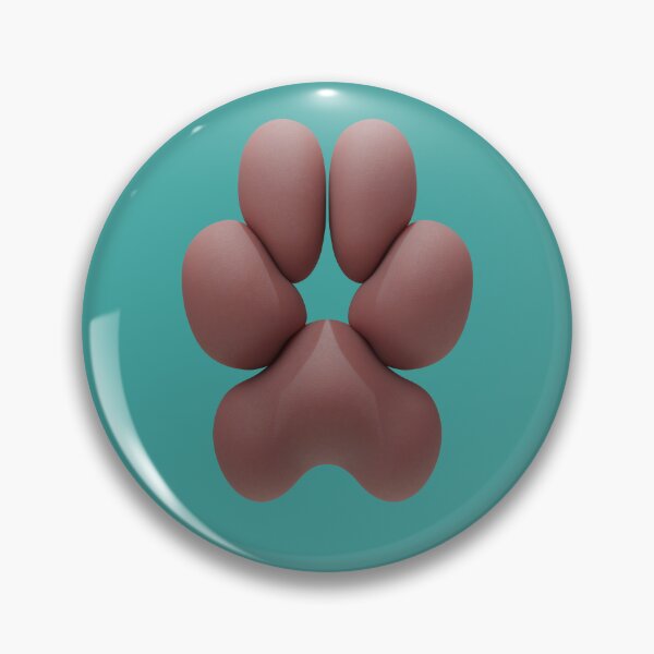 Item preview, Jackal-styled 3D Pawpad Design (Pinkish) designed and sold by Daymusik.
