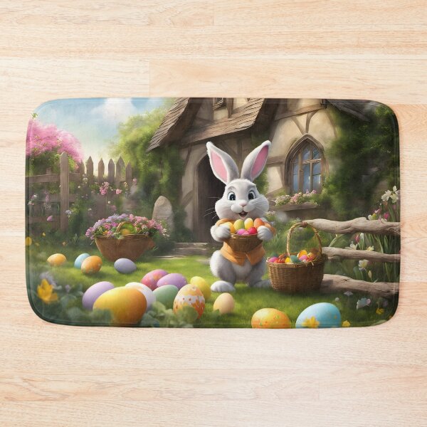 Item preview, Whimsical Easter Scene designed and sold by Pixel Press Prints.